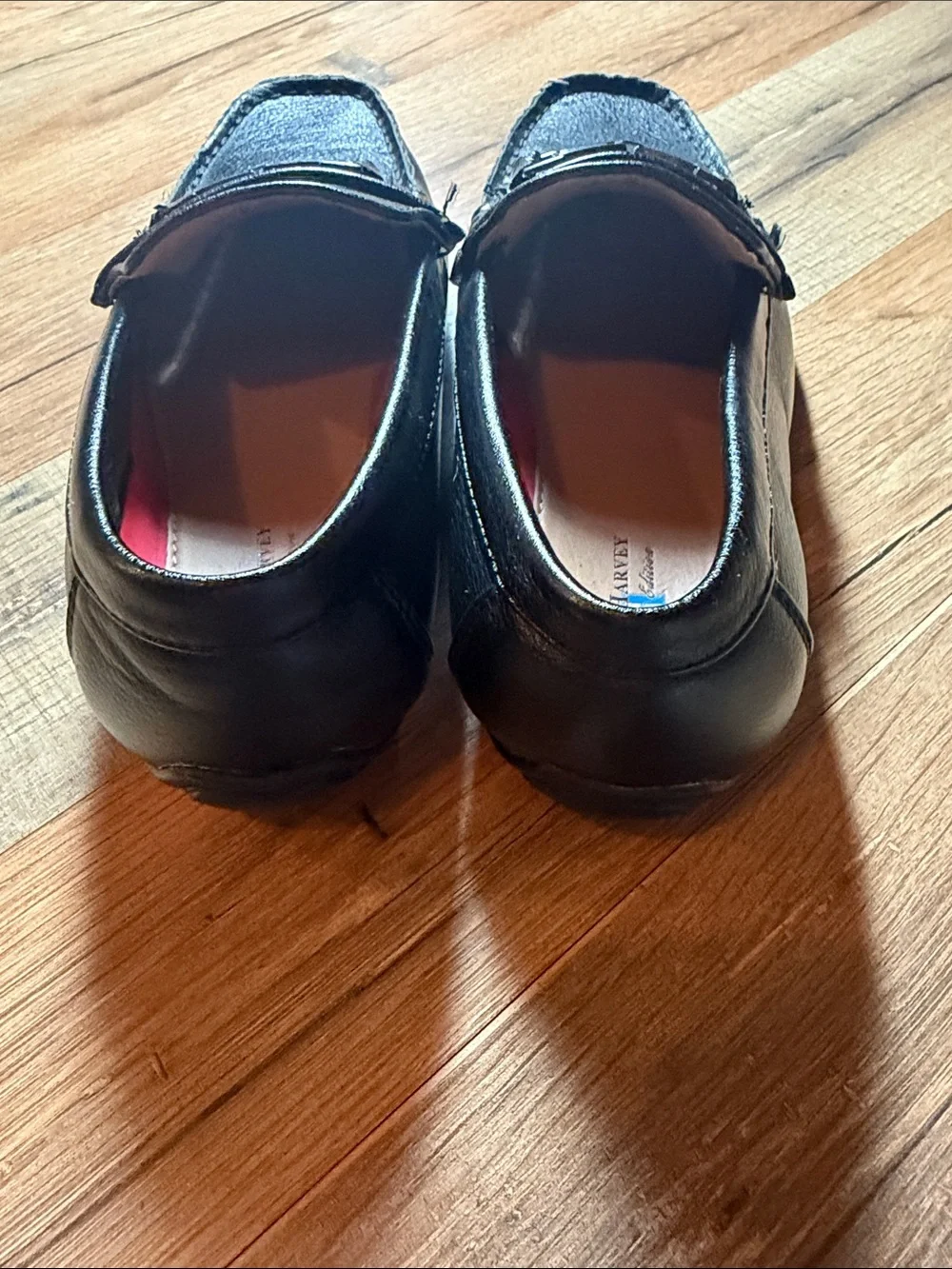 Boy’s Black Leather Driving Loafers - Steve Harvey Celebrity Edition Brand